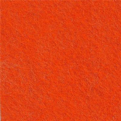 5 FEUILLES DE FEUTRINE DE 30 x 45 CM - ORANGE VIF 