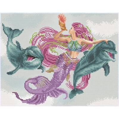 KIT DIAMOND ART CONFIRME - MERMAID AND FRIENDS