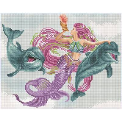 KIT DIAMOND ART CONFIRME - MERMAID AND FRIENDS