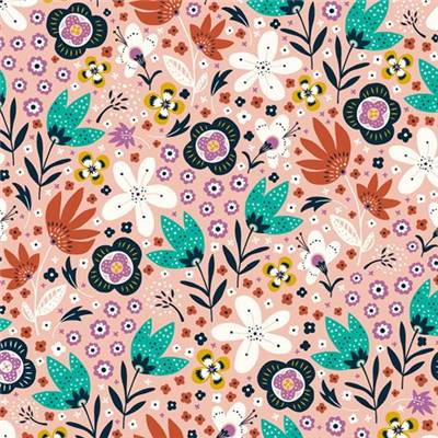 TISSU DASHWOOD STUDIO - MAGICAL MEADOW 2402 - COTON - 110 CM