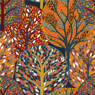 TISSU DASHWOOD STUDIO - NEW FOREST 2627 - COTON - 110 CM