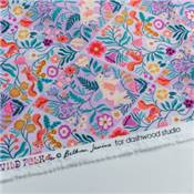 TISSU DASHWOOD STUDIO - WILD FOLK 2538 - COTON - 110 CM