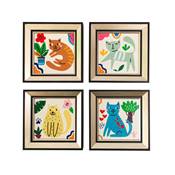KIT BRODERIE DIAMANT MINI DOTZ - I LOVE CATS - PACK 4 DESSINS