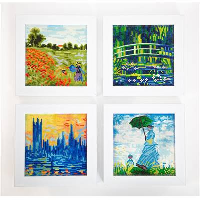KIT BRODERIE DIAMANT MINI DOTZ - MASTERS QUARTET - PACK DE 4 