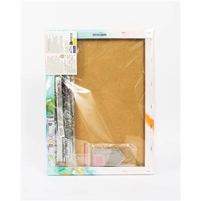 KIT BRODERIE DIAMANT DOTZ - YOUNG KITTEN AVEC CADRE