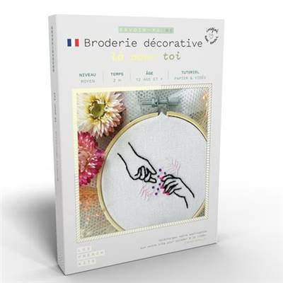 FRENCH KITS - BRODERIE DÉCORATIVE - LA POUR TOI