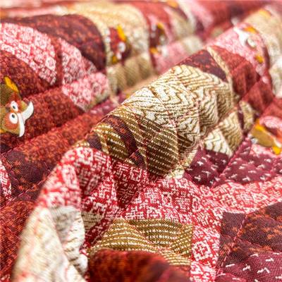 TISSU MATELASSE KURENAI 13100-1B - COTON-POLYESTER  - 110 CM 