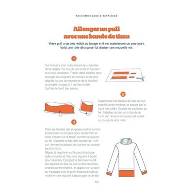MON P'TIT COURS DE POCHE - LE RACCOMMODAGE - LES TECHNIQUES DE BASE