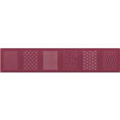 LOT DE 3 KITS OLYMPUS TISSU SASHIKO IMPRIME POUR RAPIECAGE - ROUGE