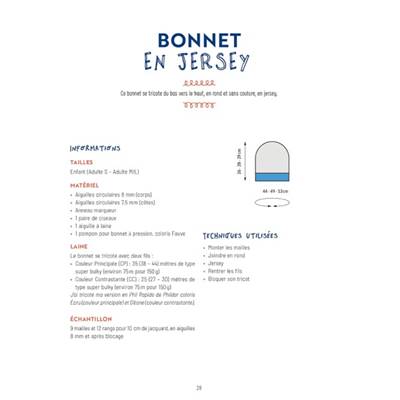 LE LIVRE POUR TRICOTER EN ROND 