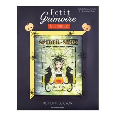 PETIT GRIMOIRE A BRODER AU POINT DE CROIX