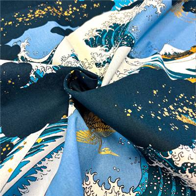 TISSU JAPONAIS NAKA FABRICS - 1300-3A - 100% COTON - 110 CM