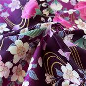 TISSU JAPONAIS NAKA FABRICS - 1400-C - 100% COTON SATINE - 110 CM