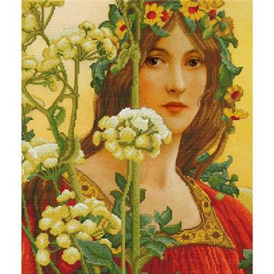 NO COUNT CROSS STITCH - OUR LADY OF COW PARSLEY