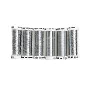 PACK 6 BRODERIE METALLISEE - ARGENT