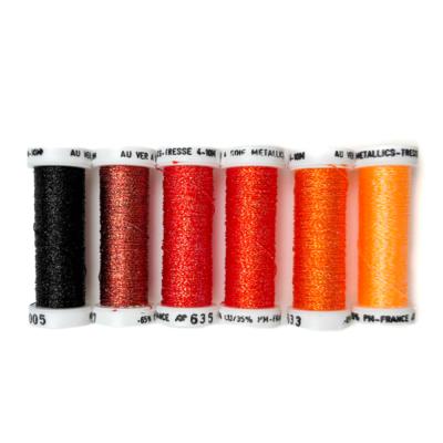 PACK 6 NUANCES METALLISE TRESSE 4 - HALLOWEEN