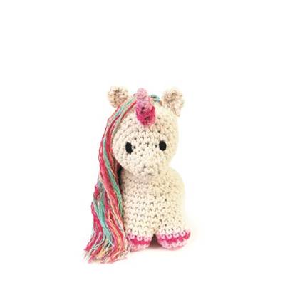 KIT AMIGURUMI HOOOKED - NORA LA LICORNE - ALMOND