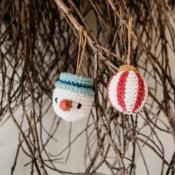 KIT AMIGURUMI HOOOKED - BOULES DE NOEL