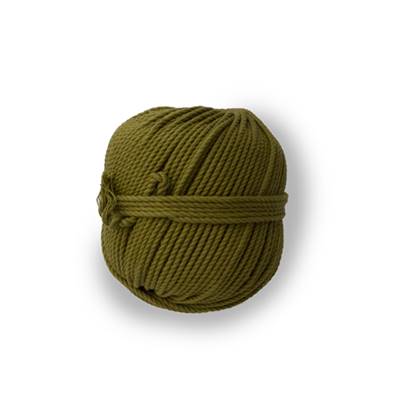 CORDE COTON MACRAME 100 METRES X 3 MM - COL. OLIVE