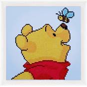 KIT BRODERIE DIAMANT - WINNIE L'OURSON & LE PAPILLON - DISNEY