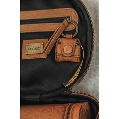 ETUI EN CUIR POUR MÈTRE RUBAN MUUD - MALMÖ - WHISKY