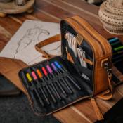 SAC A BANDOULIERE MUUD - CATHY - WHISKY