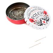 COFFRET 4 BOITES 25G - EPINGLES COUTURE N°6 TISSU LEGER MOYEN - FOLCH