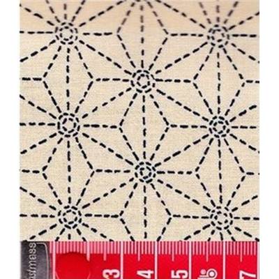 TISSU JAPONAIS SEVENBERRY SASHIKO  88220 3.2 - 100% COTON - 110 CM