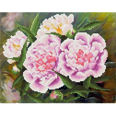 KIT BRODERIE DIAMANT - ROMANTIC PINK PEONIES