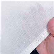 TOILE THERMO VISCOSE RIGIDE 190G - 90CM - BLANC -TEXTICAP