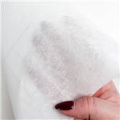 NON TISSE SPECIAL BRODERIES 30G - 90CM DECHIRABLE -BLANC-TEXTICAP