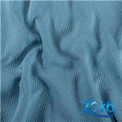 SUPER ABSORBANT ZORB® 3D COTON BIO MD - ANTIMICROBIEN - 150CM - BLEU