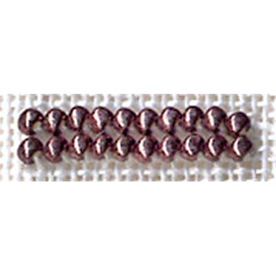 PERLES N° 2509 MARRON GLACE ANTIQUE 2.5 gr- minimum 3 sachets