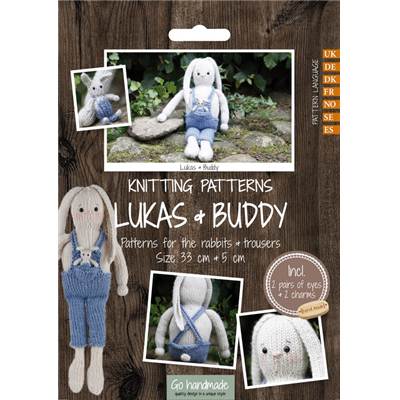 PATRON TRICOT LUKAS & BUDDY + ACCESSOIRES