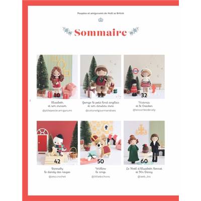 POUPEES & AMIGURUMIS DE NOEL SO BRITISH AU CROCHET - 20 CREATIONS