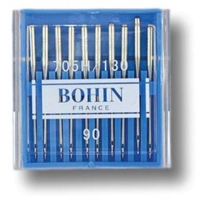 AIGUILLES MACHINE BOHIN TALON PLAT - AM705 N°90 - ETUI DE 10
