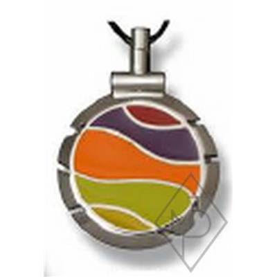 BIJOU DE COUTURE - COUPE FIL - ONDES - ANIS ORANGE