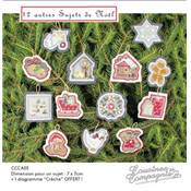 KIT 12 AUTRES SUJETS DE NOEL