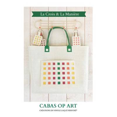 LIVRET CABAS & PORTE CLES OP ART