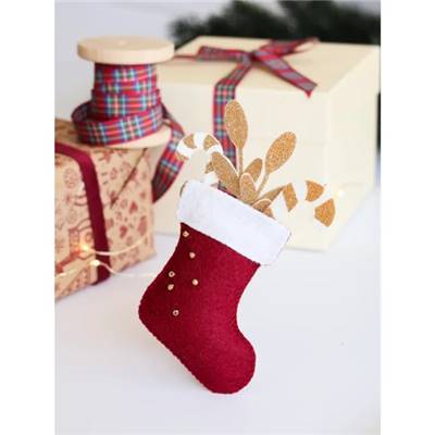 COFFRET DECORATION DE NOEL EN FEUTRINE - 4 PROJETS DIY 100% FAIT MAIN