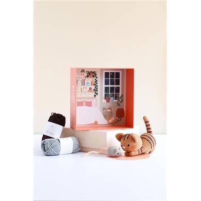 COFFRET CROCHETEZ ADOPTEZ EXPOSEZ ! MILO LE CHAT EUROPEEN