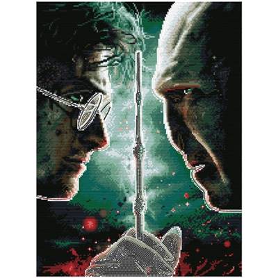 KIT BRODERIE DIAMANT HARRY POTTER - HARRY AND VOLDEMORT
