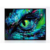 KIT BRODERIE DIAMANT NEON NOIR - DRAGON EYE