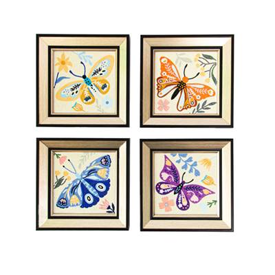 KIT BRODERIE DIAMANT MINI DOTZ - BUTTERFLY MOODS - PACK 4 DESSINS