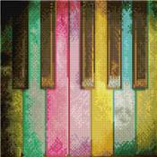 KIT BRODERIE DIAMANT - PIANO ARC-EN-CIEL