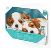 KIT BRODERIE DIAMANT SQUARES - LITTLE CHAMPS - PRE-ENCADRE