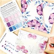 FRENCH KITS - AQUARELLE ARTISANALE - BELLES ANEMONES