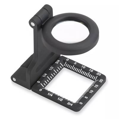 LOUPE COMPTE FILS METAL LINEN TEST 6.5 X 20 MM