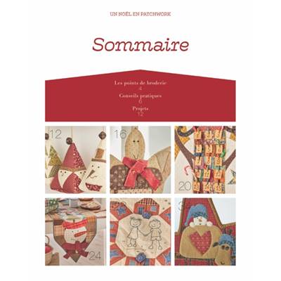UN NOEL EN PATCHWORK - 15 PROJETS