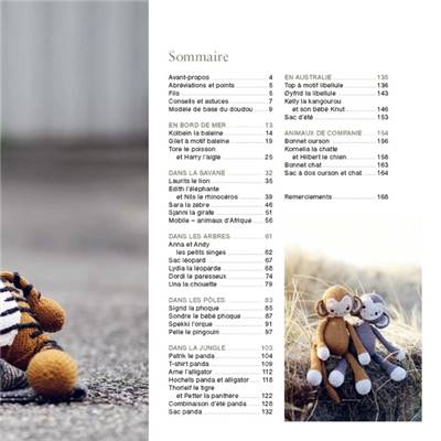 DOUDOUS CALINS AU TRICOT - 36 PROJETS ANIMAUX ACCESSOIRES VETEMENTS